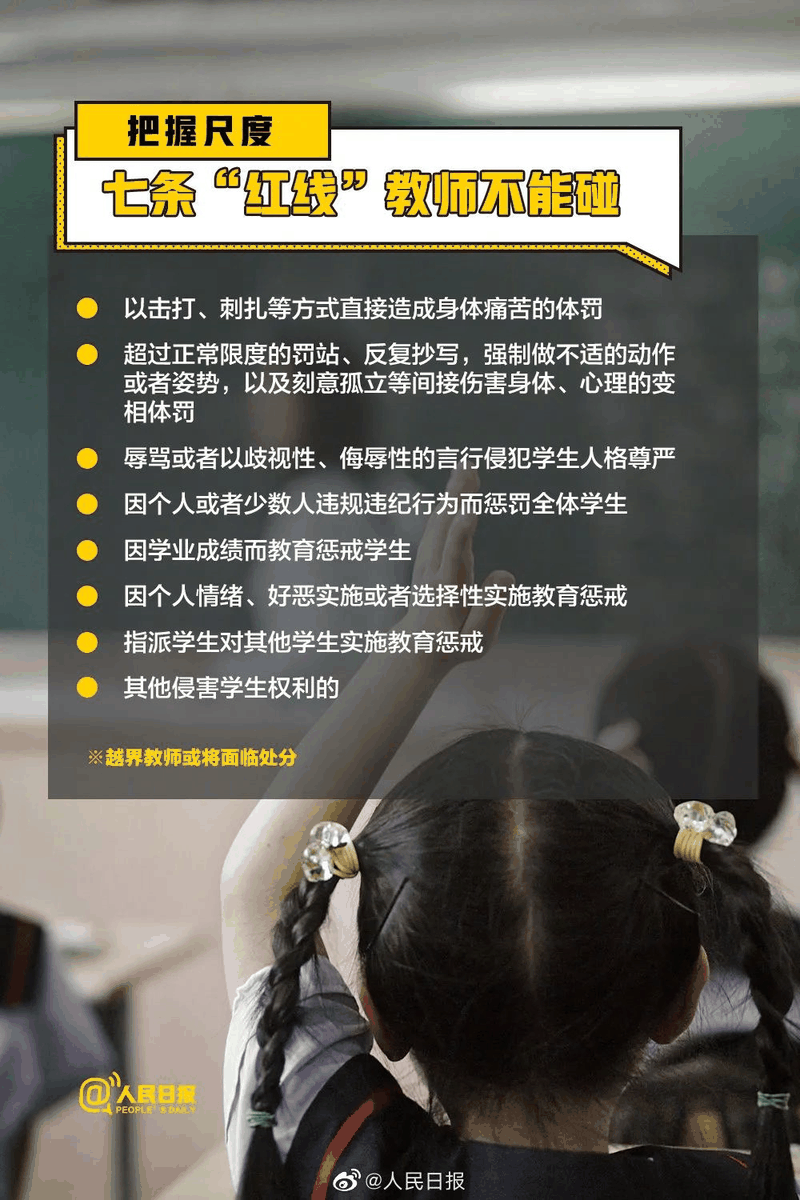 周知！《中小學(xué)教育懲戒規(guī)則（試行）》3月起實(shí)施，這些要點(diǎn)須了解！