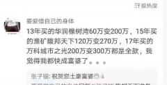 買房，你不去經(jīng)歷100萬買進300萬賣出的快樂，就