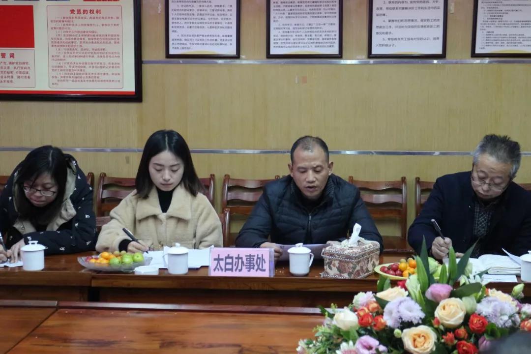 熱烈歡迎太白街道辦事處譚方培書記一行蒞臨百年集團指導(dǎo)工作！